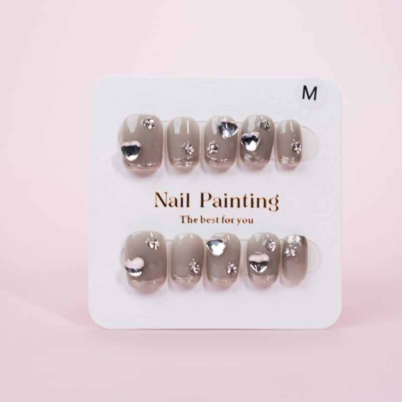 Gun Metal Rhinestone