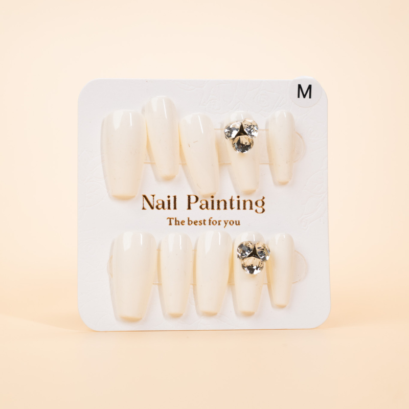 Milky White Rhinestone