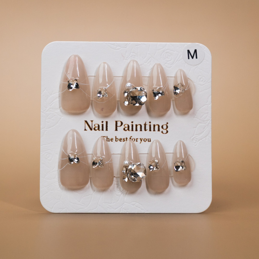 Coffee Latte Rhinestone