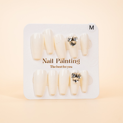 Milky White Rhinestone