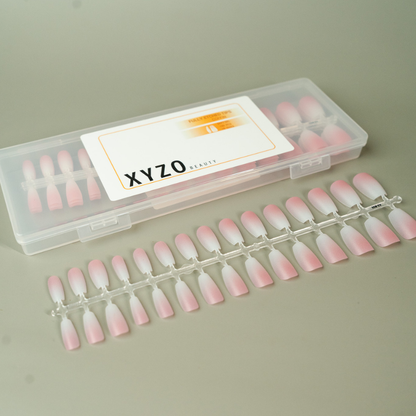 XYZO Predesigned Ombre Gel Tips