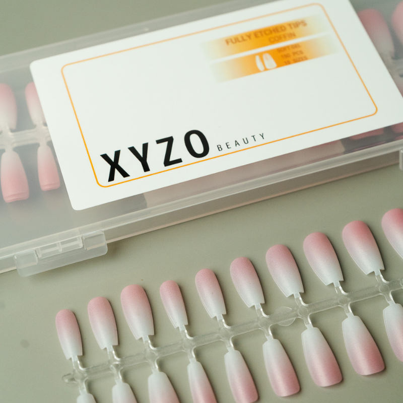 XYZO Predesigned Ombre Gel Tips