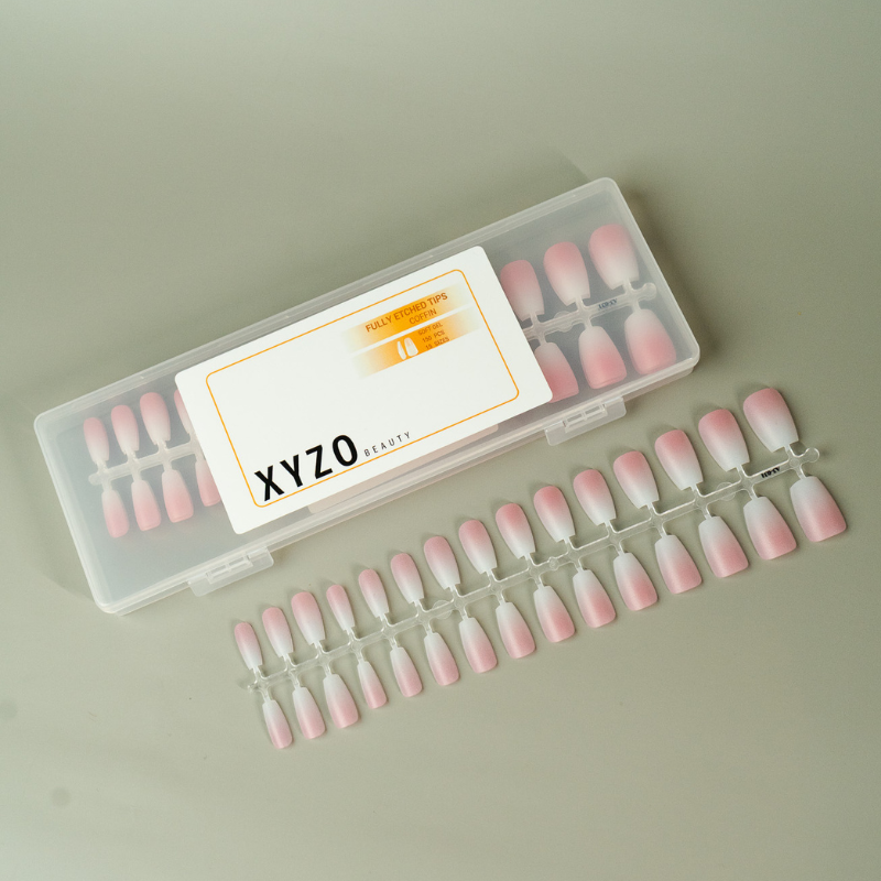 XYZO Predesigned Ombre Gel Tips